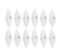 Balacoo 12 Sets Cuttlefish Bone Gnawing Play Pet Chew Toys Teeth Grinding Chew Toy Teething Toy Bird Cage Accessories Guinea Pig Treats Conure Food Hamster Chew Toy Squid Cuttlebone Molar