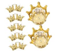 Balacoo 12pcs Gold Plated Crown Candy Boxes for Wedding Party Favors Luxury Candy Containers for Birthday Shower and Celebration Treat Storage