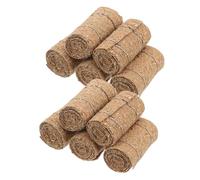 Balacoo 12pcs Miniature Hay Bales for Decoration Realistic Mini Straw Hay with Detailed Design for Dollhouse Farm Scene DIY Autumn Harvest Crafts Garden Ornament