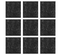 Balacoo 15 Pack Charcoal Cat Litter Box Replacment Filter Hooded Cat Litter Boxes and Pans Carbon Odor Filters, Black