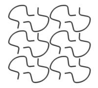 Balacoo 15pcs Metal Car Window Handle Retainer Clips with Universal Compatibility for Easy Installation and Secure Replacement, for Car Handle Crank Repair and Replacement
