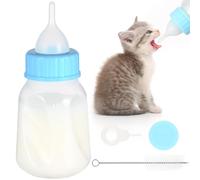 balacoo 1set Portable Pet Nursing Bottle for Kittens and Puppies Feeder Replacement Nipple Easy to Use Feeding Kit for Pets Feeder