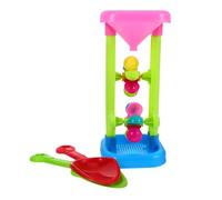 Balacoo 1Set Sand and Water Wheel Beach Hourglass Plaything Sand Pit for Boys and Promotes Creativity and Coordination