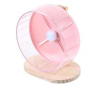 Balacoo 1Set Silent Hamster Wheel with Stable Stand Exercising for Hamsters Mice and Hedgehogs Decorative Pet Supply for Healthy Activities