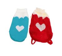 Balacoo 2 Pcs Knitted Dog Sweaters Warm Winter Turtleneck Pet Clothes for Small Medium Large Dogs and Cats Soft Comfortable Pullover in Multiple Colors for Boys