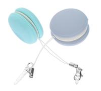Balacoo 2 Pcs Phone Screen Cleaner Pendant for Cellphone with Silicone and Pp Material Portable Phone Screen Wipe Cleaner Suitable for Outdoor and Travel Not Scratch Assorted Colour