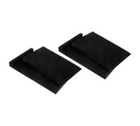 Balacoo 2 Sets Desktop Audio Speaker Anti-vibration Cushion with Sound Insulation Sponge Material, Resistant to Deformation, for Reducing Vibrations on Bookshelf or Desktop Speakers