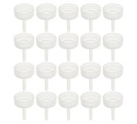 Balacoo 20 Pcs DIY Brine Shrimp Hatchery Caps, Convenient to Use Plastic Incubator Bottle Caps for Tropical Fish Tank Breeding, Compatible with Coke Bottles