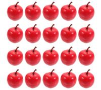 Balacoo 20pcs Mini Artificial Fruit Models High Simulation Design and Realistic Foam Material for Home Decor and Photography Props, Teaching Aid and Painter Tool