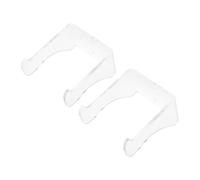 Balacoo 2pcs Acrylic Guitar Wall Hanger Invisible Instrument Hook Holder for Violin, Banjo, Practice and Display