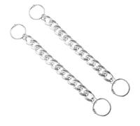 Balacoo 2pcs Acrylic Shoe DIY Chains Lightweight Silver Fashion Shoe Chain Replacement for Old or Broken for Sandals Decor and Daily Life or Parties