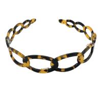 Balacoo 2pcs Acrylic Tortoiseshell Hair Hoop Headbands for Women, Lightweight and Easy to Wear with Hollow out Toothed Design, for Photo Shoots and Daily Use Random Color