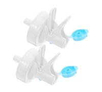 Balacoo 2PCS Adjustable Plastic Water Cooler Spigot Tap Valves for Water Jugs Dispenser Easy Install Outlet Pressurizer Replacement for Mineral Bottled