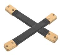 Balacoo 2pcs Artificial Leather Strap Handle for Outdoor Speakers with Smooth Surface and Safe Carrying, Sturdy Plastic Amplifier Handle Suitable for Speaker Cabinets
