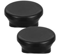 Balacoo 2pcs Black Silicone Saxophone Thumb Rest Covers Lightweight and Stable Sax Thumb Pads Replacement Parts for Saxophone Instrument Accessories