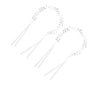 Balacoo 2pcs Elegant Faux Pearl Bridal Headband with Twisted Copper Wire Wedding Hair Accessories for Brides Bridesmaids and Flower Versatile Headpiece for Weddings and Parties