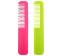 Balacoo 2pcs Hair Detangler Comb Set round Teeth for Gentle and Safe Scalp Care, Made of Sturdy Abs Material, for Newborns and Hair Grooming