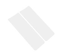 Balacoo 2pcs Hair Highlighting Board Foil Dye Paddle Hair Foiling Tool for Professional Hairdressers Salon Use