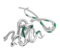 Balacoo 2pcs Large Metal Snake Hair Clips for Women, Sturdy Claw Clips That Hold Hair Securely, for Family and Friends Parties or Daily Life, Silver Finish with Chic and Delicate Design