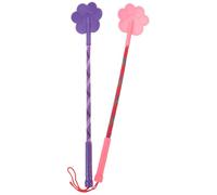Balacoo 2Pcs Pet Training Stick Rubber Paw Shape Dog Training Pat Cat Whip Pet Training Tool Dog Training Tool for Dog Puppy Cat (Random Color)