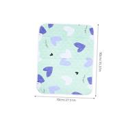 Balacoo 2pcs Pet Urine Pad Washable Small Animal Pee Pad Reusable Guinea Pig Cage Liner Pet Blanket Sleep Absorbent for Bunny Hamster Rabbit Cage