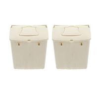 Balacoo 2pcs Plastic Bird Nest Box for Finch and Bird Breeding, Hanging Incubation Box with Sleeping Place, Delicate Unique Style Suitable for Home and Garden Use