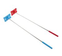 Balacoo 2pcs Plastic Parking Card Holder Extender Stick with User-friendly and Extendable Design for Community Gates and Toll Payment