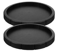 Balacoo 2Pcs Plastic Reptile Food Water Bowl Worm Dish for Turtle Tortoise Lizard Frog Terrapin Gecko