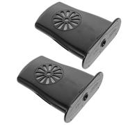 Balacoo 2pcs Portable Guitar Sound Hole Humidifiers Acoustic Guitar Moistener Plastic Maintenance Tool for Panel Protection and Crack Prevention Black