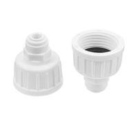 Balacoo 2pcs Quick Connect Garden Hose Sprayer Connectors 1/4 Inch Diameter, Sturdy Pp Material with Leak Prevention and Wear Resistance for Outdoor and Low Humidification