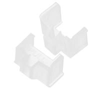 Balacoo 2pcs Record Player Needle Protective Covers Plastic Stylus Replacement Caps Compatible with Vinyl Turntable Accessories