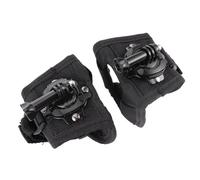 Balacoo 2pcs Rotation Wrist Strap Mount for Camera Accessories Black Glove Type Holder Compatible with Gopro for Cycling Surfing Climbing and Skiing Sports