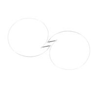 Balacoo 2Pcs Stainless Steel Washing Machine Door Boot Spring Clamp Replacement Secure Fastening Easy Installation Durable Construction Fits Seal