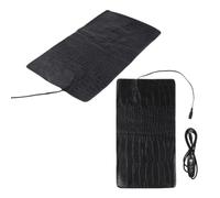 Balacoo 2pcs USB Heating Pad Adjustable Reptile Pet Warmer Crocodile Texture Heating Mat for Cats Dogs Mammals