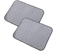 Balacoo 2pcs Washable Polyester Hamster Cage Liner Pet Pee Pads Lightweight Guinea Pig and Rat Bedding Mats for Small Pets in Cage