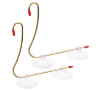 Balacoo 2pcs Window Suction Hummingbird Feeder Hanger with Reinforced Cup