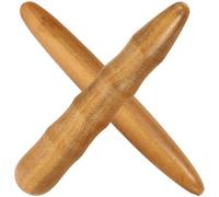Balacoo 2pcs Wooden Massage Sticks Smooth and Mellow Surface for Acupuncture Points and Body Relief, Portable Handheld Wood Massager Tools Comfortable on Skin for Overwhelming Work
