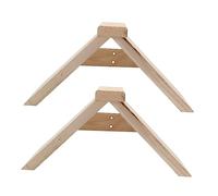 Balacoo 2Pcs Wooden Pigeon Perch Bird Rest Roost Holder Durable Dove Rest Stand Pigeon Perch Roost Frame Pet Birds Standing Rack