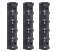 Balacoo 3 Pairs Non-Slip Plastic Walker Hand Grips with Microbump Surface and Double Channel Construction for Enhanced Palm Friction, Suitable for Elderly Rehabilitation Training and Daily