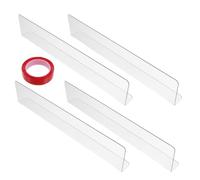 Balacoo 3pcs Abs Window Sill Protector for Cats and Dogs Preventing Clawing and Chewing on Windowsills Protective Cover to Keep Paws Safe and Home Clean