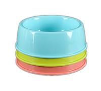 Balacoo 3Pcs Dog Bowls for Food and Water: Food & Water Steady Pet Bowl - Candy Colored Round Feeder for Small to Medium Dog Breeds (Random Color)