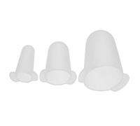 Balacoo 3Pcs Flexible Silicone Cake Piping Tip Covers Nozzle Protectors for Cake Decorating Frosting Tip Protectors for Baking Tools Convenient Dessert Decorating Accessories