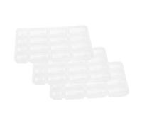 Balacoo 3pcs Mini Brick Making Mold for DIY Sand Table Landscape Building Portable Molds for Tiny Brick Crafting Easy Demould Cleaning Compact for Outdoor Activities and Gift Random Color