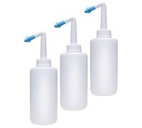 Balacoo 3pcs Nasal Washer Bottle 300ml Plastic Rinse Nose Wash Cleaner, Light Weight Irrigation Bottles to Clean Secretions and Reduce Congestion