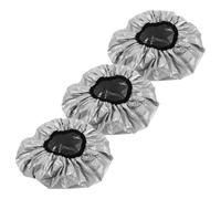 Balacoo 3pcs Reusable Double-Layer Hair Foil Cap for Deep Conditioning with Antistatic Technology, Eva and Foil Material, for Daily Use and Beauty Salons