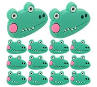 Balacoo 40pcs Cute Animal Pencil Clips 3x2x1.5cm Dinosaur Pen Toppers | Soft Rubber PVC Clip-On Design, Detachable Charms for Notebooks, Rewards, Party Favors