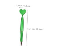 Balacoo 40pcs Mermaid Tail Ballpoint Pen with Black Ink Smooth Writing Heart Shaped Novelty Roller Pens for School Award Office and Valentines Day Gift Stationery Supplies