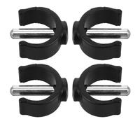 Balacoo 4pcs C-Shape Canes Latch Pin Walking Cane Pin Lock Abs and Steel Material Easy Removal Reliable Fit Sleek Modern Design for Walking Aid Accessories Use by Seniors