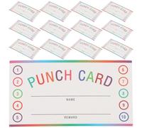 Balacoo 50 Sheets Classroom Prizes Reward Cards Vibrant Cartoon Designs, Easy to Use Paper Incentive Cards for Teachers and Students, Versatile Use for Classroom and Home Behaviour
