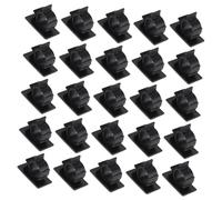 Balacoo 50pcs Large Self Adhesive Hose Clamps for Water Pipes and Electrical Cables Non Breaking Plastic Cable Clips with Reinforced Design for Secure Pipe and Wire Management